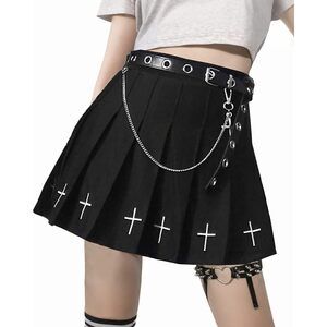 5109 Egirl Clothes Aesthetic Alternative Skirts for Teens Grunge Skirt Rave